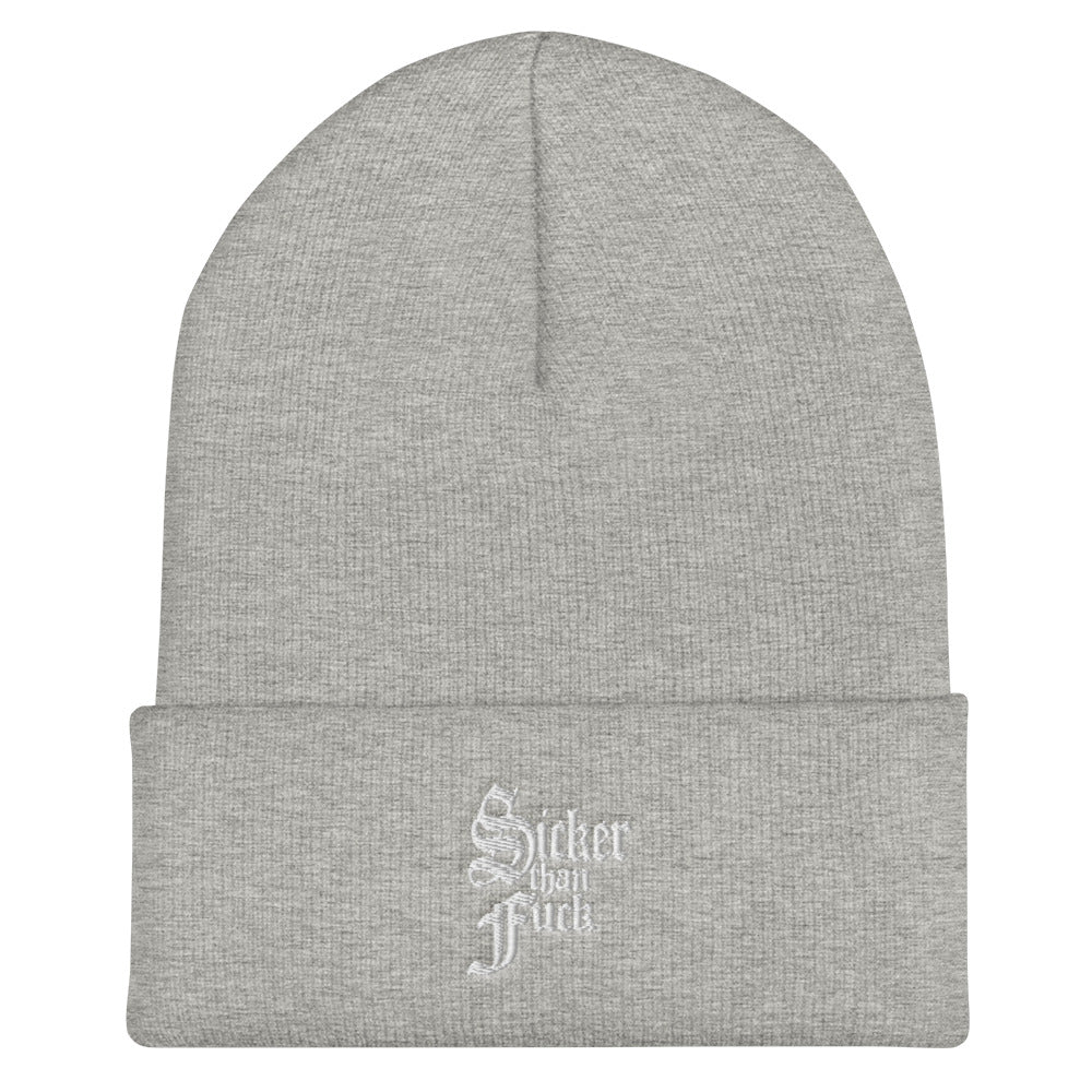 Sicker Than Fuck Cuffed Beanie