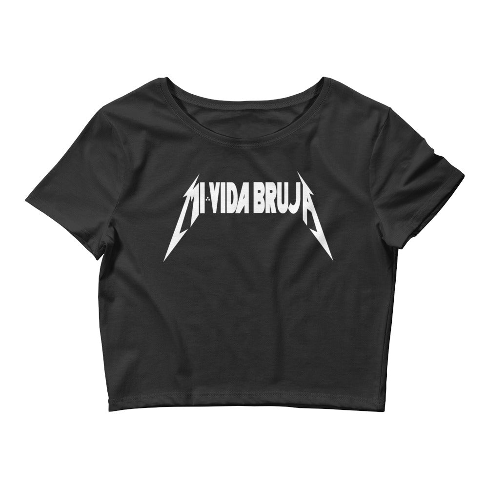 Mi Vida Bruja Rocker Crop Top