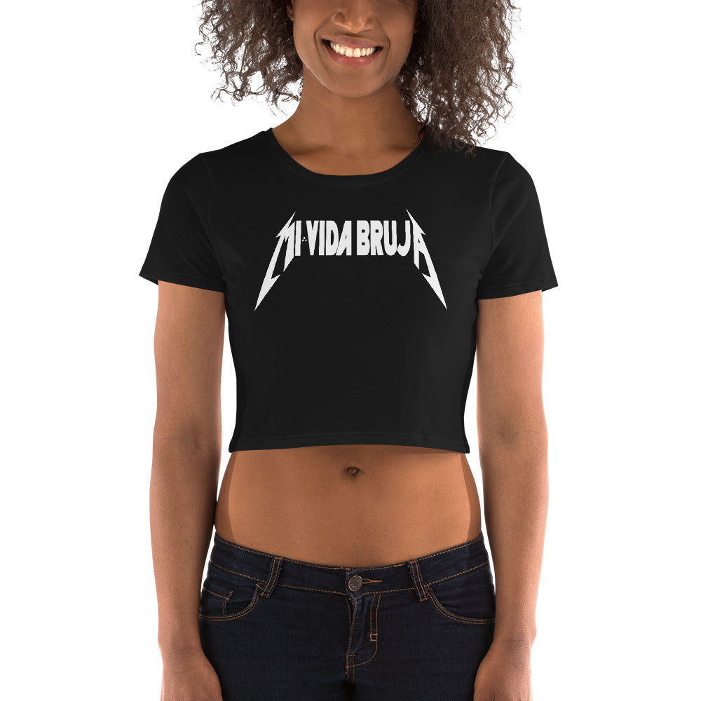 Mi Vida Bruja Rocker Crop Top