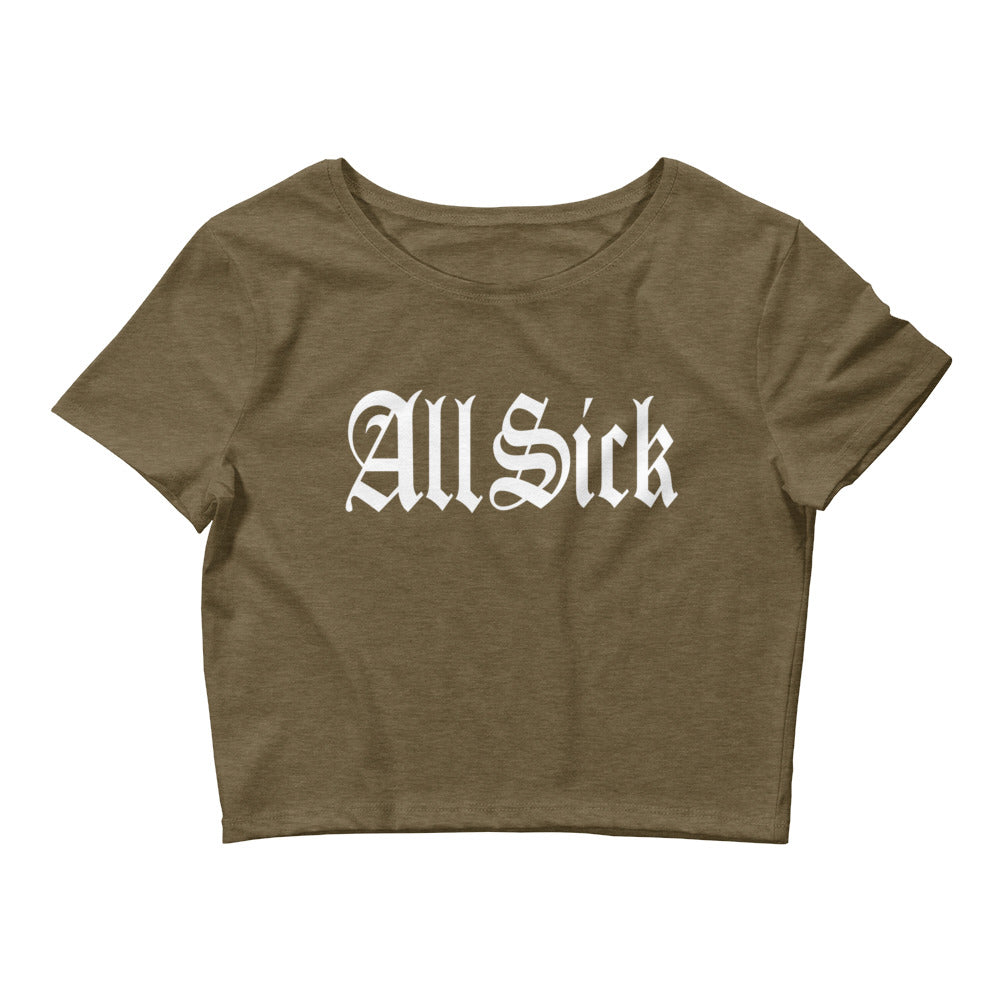 All Sick Crop Top
