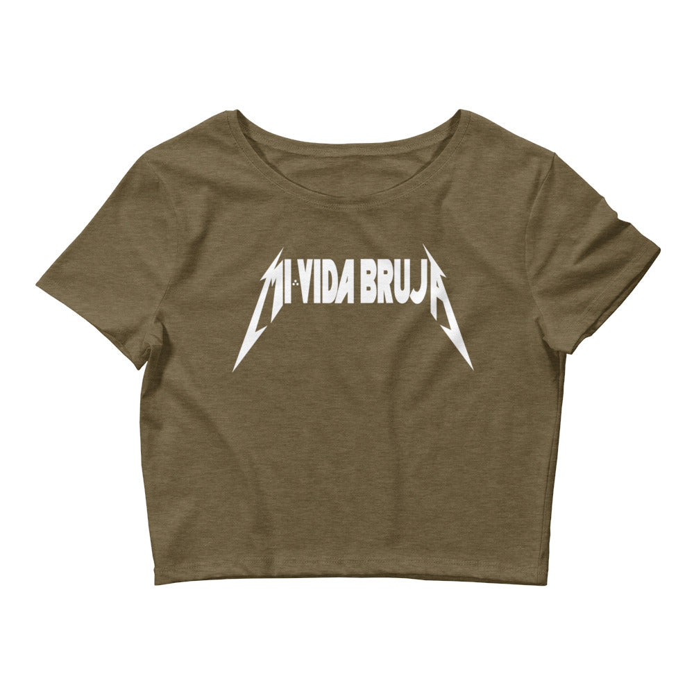 Mi Vida Bruja Rocker Crop Top