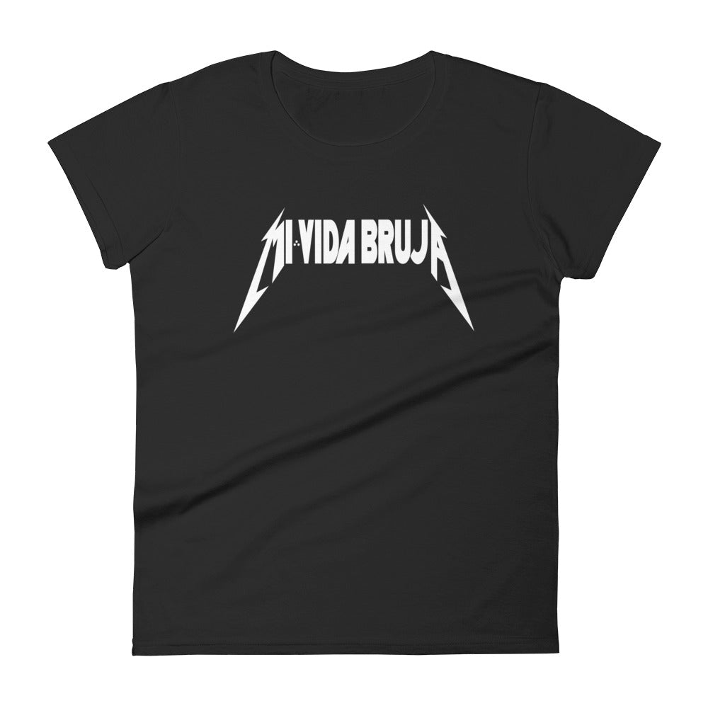 Mi Vida Bruja Rocker Woman's T-shirt
