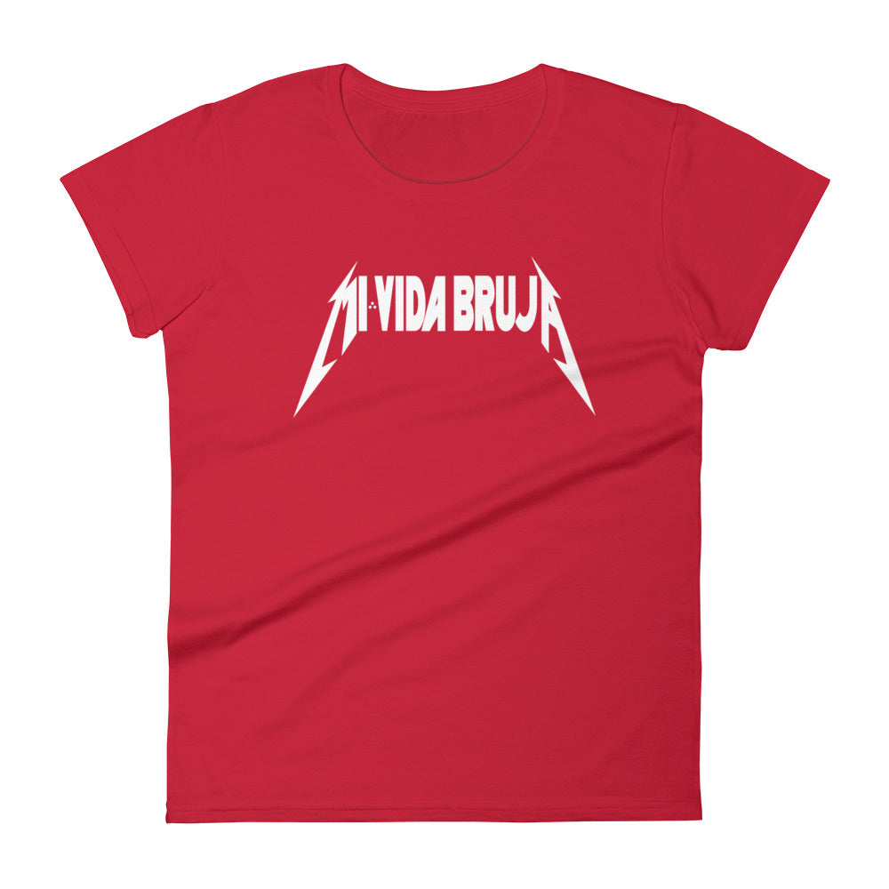 Mi Vida Bruja Rocker Woman's T-shirt