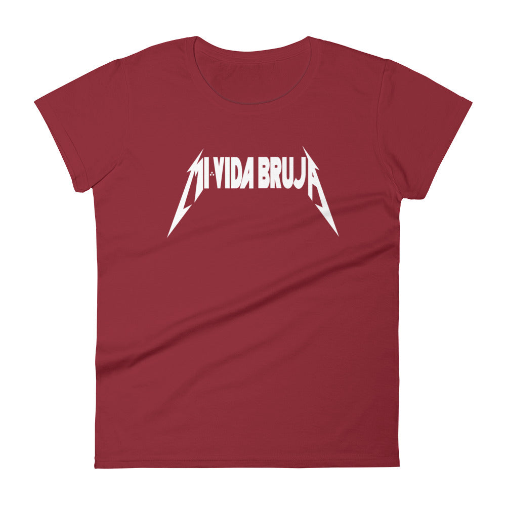 Mi Vida Bruja Rocker Woman's T-shirt